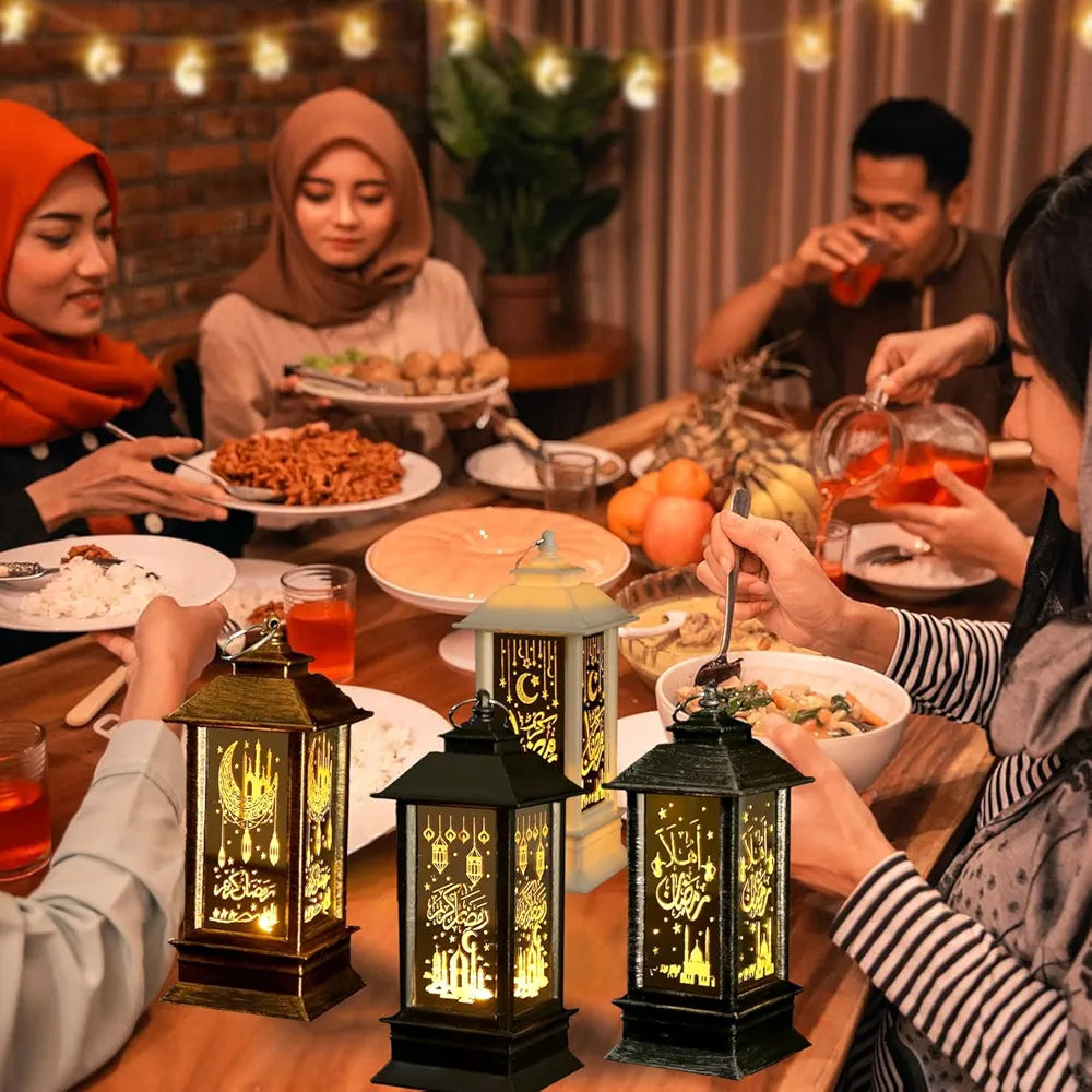 Ramadan Decoration Lamp, Pack Of 3